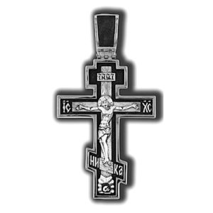 Classic sterling silver crucifix