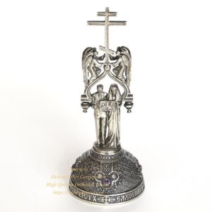 Russian Orthodox Bell - God's Blessing. White Bronze. Engraving Casting Handmade in Russia. B235