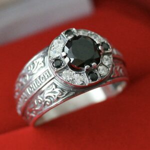 Men Russian Orthodox ring prayer protective ring.Save and Protect. Priest ring. Gem Stones. New. B500