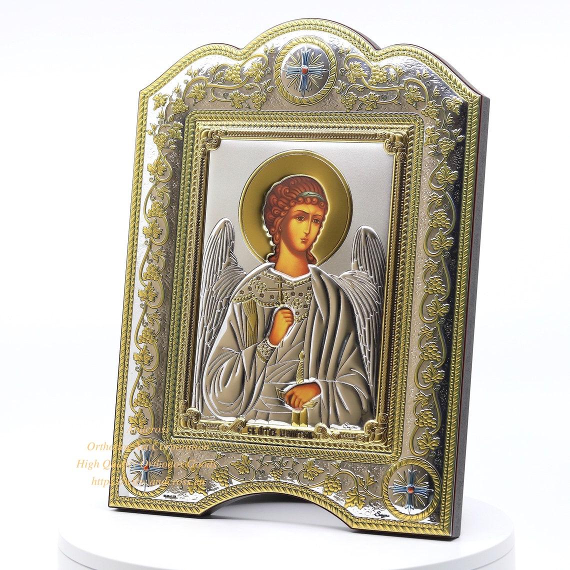The Great Miraculous Christian Orthodox Silver Icon – The Guardian Angel. 21cmx28cm Gold and silver version. B103|The Great Miraculous Christian Orthodox Silver Icon – The Guardian Angel. 21cmx28cm Gold and silver version. B103|The Great Miraculous Christian Orthodox Silver Icon – The Guardian Angel. 21cmx28cm Gold and silver version. B103|The Great Miraculous Christian Orthodox Silver Icon – The Guardian Angel. 21cmx28cm Gold and silver version. B103|The Great Miraculous Christian Orthodox Silver Icon – The Guardian Angel. 21cmx28cm Gold and silver version. B103|The Great Miraculous Christian Orthodox Silver Icon – The Guardian Angel. 21cmx28cm Gold and silver version. B103