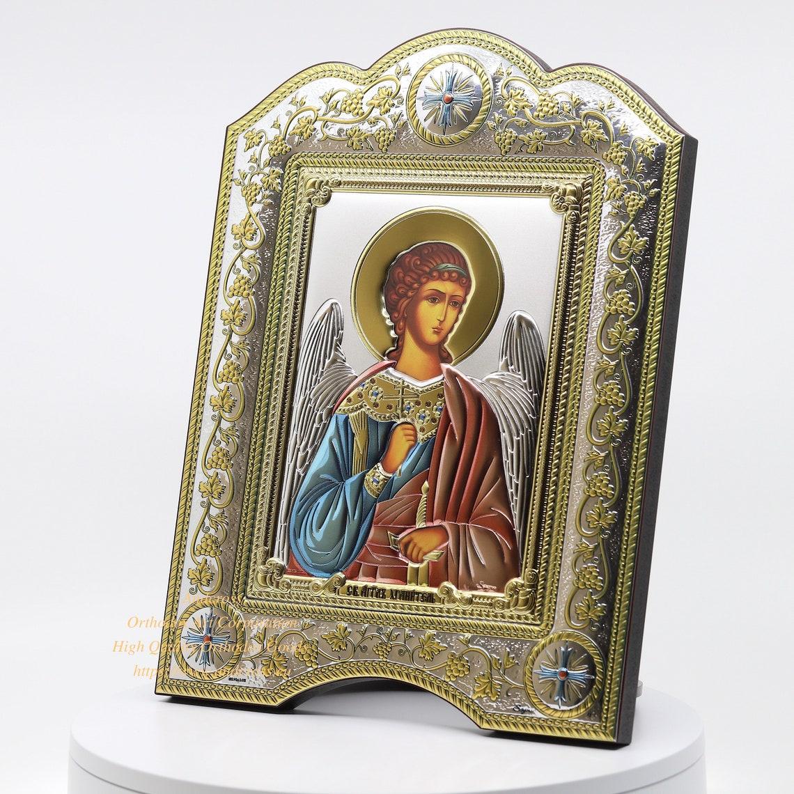 The Great Miraculous Christian Orthodox Silver Icon – The Guardian Angel. 21cmx28cm Gold and silver version. Colored Version. B104|The Great Miraculous Christian Orthodox Silver Icon – The Guardian Angel. 21cmx28cm Gold and silver version. Colored Version. B104|The Great Miraculous Christian Orthodox Silver Icon – The Guardian Angel. 21cmx28cm Gold and silver version. Colored Version. B104|The Great Miraculous Christian Orthodox Silver Icon – The Guardian Angel. 21cmx28cm Gold and silver version. Colored Version. B104|The Great Miraculous Christian Orthodox Silver Icon – The Guardian Angel. 21cmx28cm Gold and silver version. Colored Version. B104