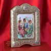 The great miraculous christian orthodox silver Icon - The Saint Trinity - Image 3