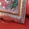 The great miraculous christian orthodox silver Icon - The Saint Trinity - Image 4