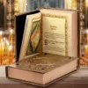 Hard Copper Cover and varnished, Prayer Book, Kazan Icon of the Mother of God, Ancient Ornament, handycraft. Gift Edition, Orthodox