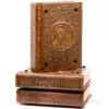 Hard Copper Cover and varnished, Prayer Book, Kazan Icon of the Mother of God, Ancient Ornament, handycraft. Gift Edition, Orthodox - Image 2