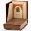Hard Copper Cover and varnished, Prayer Book, Kazan Icon of the Mother of God, Ancient Ornament, handycraft. Gift Edition, Orthodox - Image 5