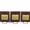 Silver Plated .999. Orthodox Icons. Lord Jesus Christ, Mother of God Kazan, St George Warrior. Set of 3 icons. ( 6.4cm X 5cm ). B320 - Image 4
