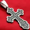 Big Russian Greek Orthodox Icon Body Coss Silver 925. Save And Protect Prayer. Made in Russia Elizaveta Factory - Image 4