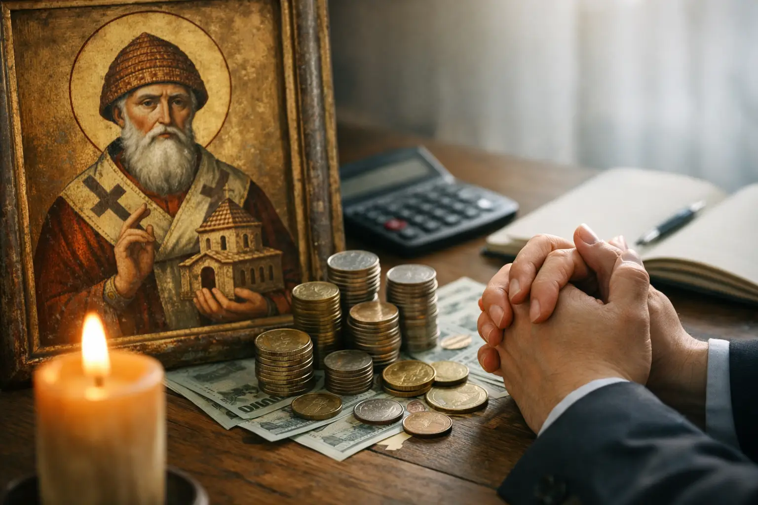 Saint Spyridon Prayer for Finances and Need