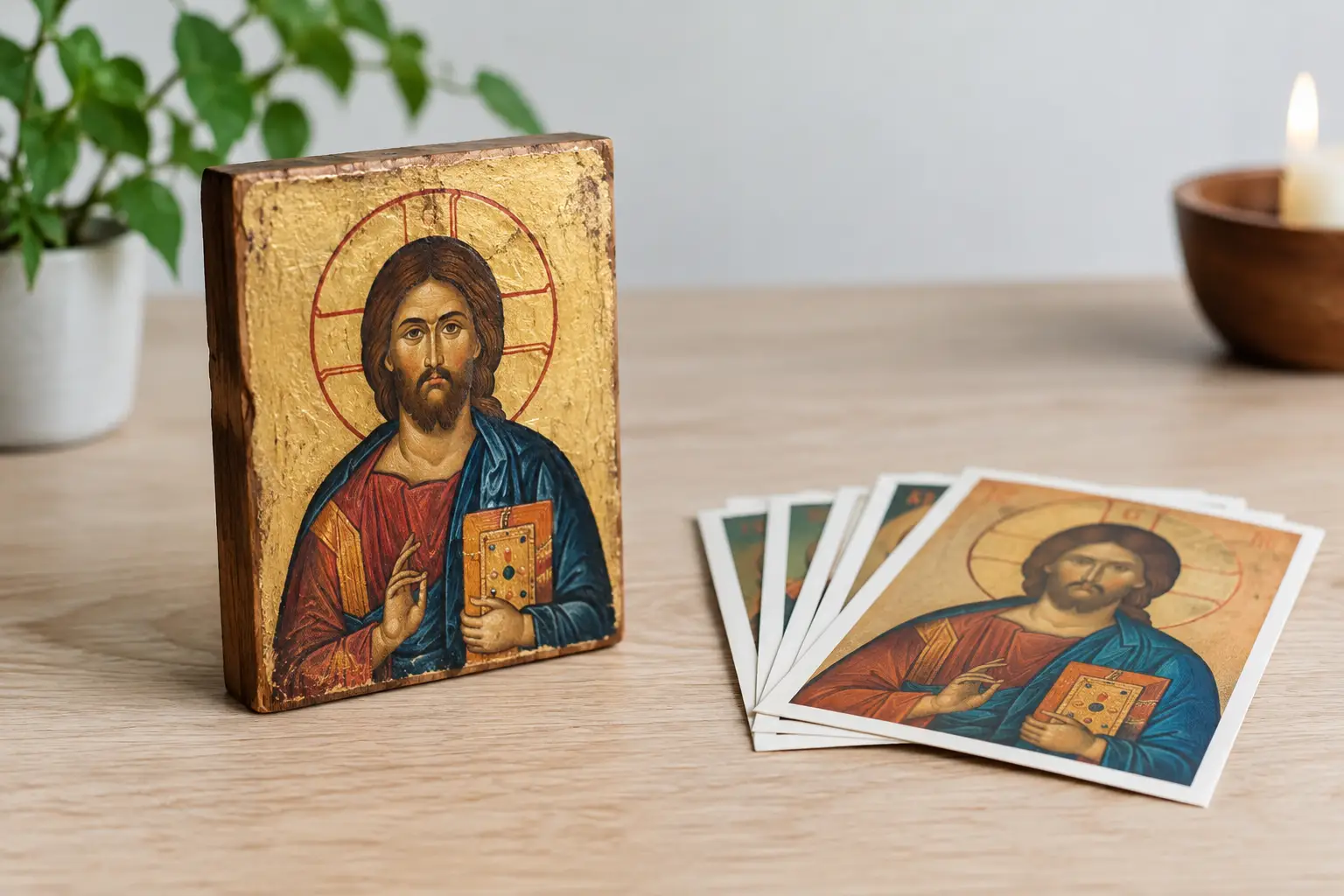 Handmade Icons Versus Printed Icons for Prayer