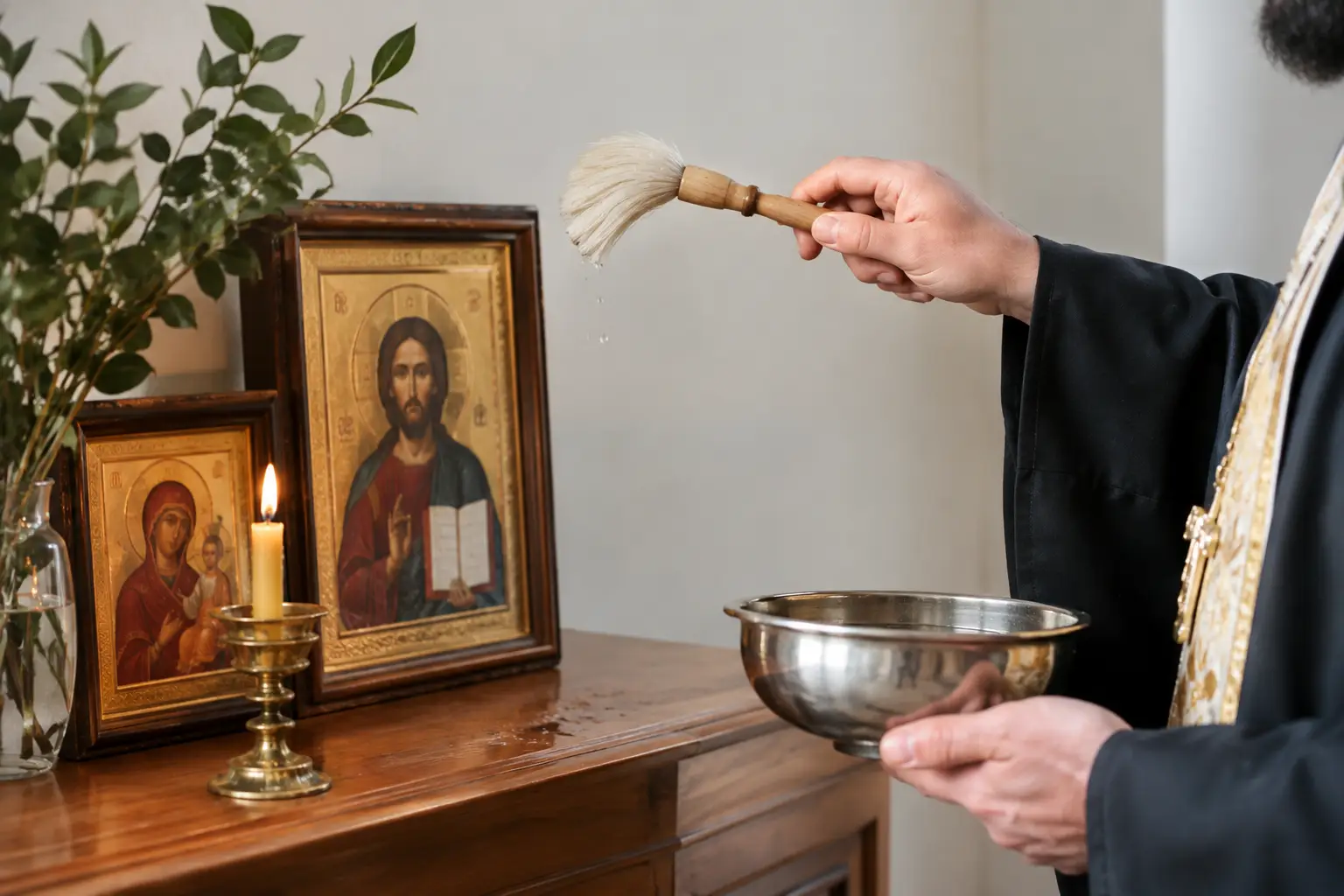 How to Bless Home Icons in Orthodox Tradition