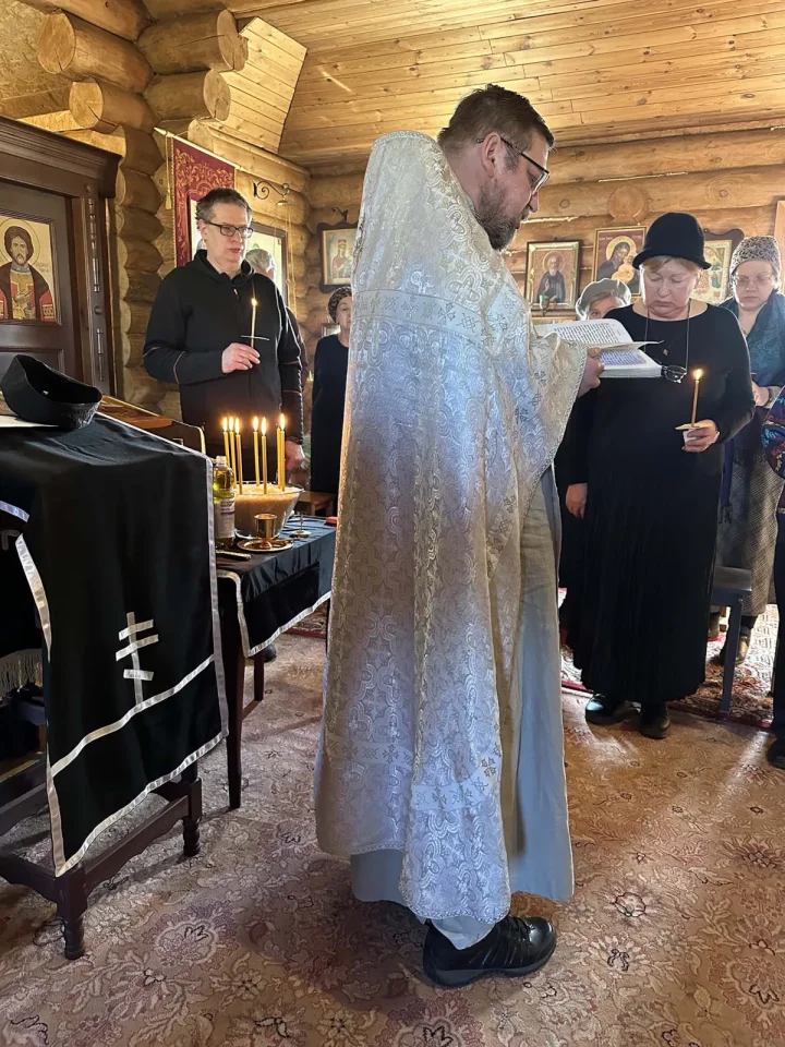 Aseri. The Sacrament of Unction, March 2026: pilgrims' photo 2