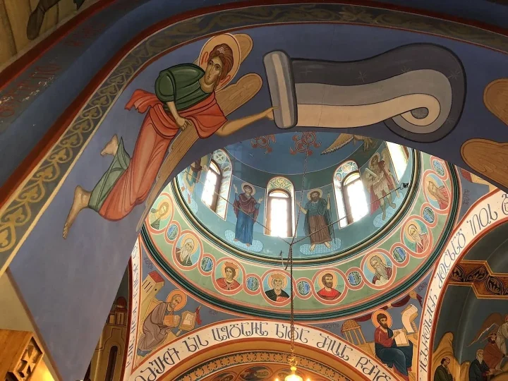 Georgia. Easter at the Nativity monastery, April 2019: pilgrims' photo 2