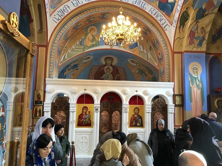 Georgia. Easter at the Nativity monastery, April 2019: pilgrims' photo 3