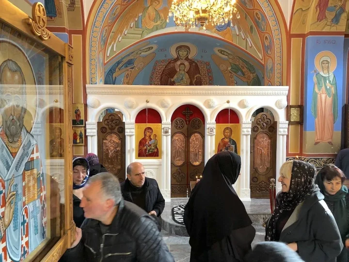 Georgia. Easter at the Nativity monastery, April 2019: pilgrims' photo 4