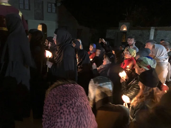 Georgia. Easter at the Nativity monastery, April 2019: pilgrims' photo 5