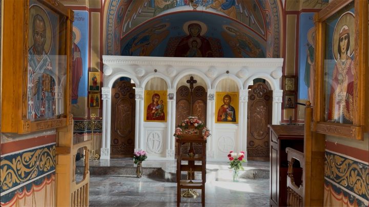 Inside the church, 2026