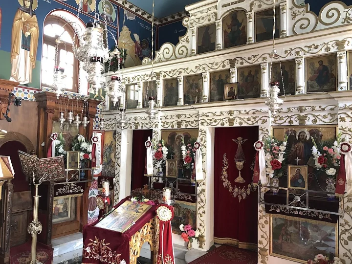 Greece. Corfu, July 2019: pilgrims' photo 4