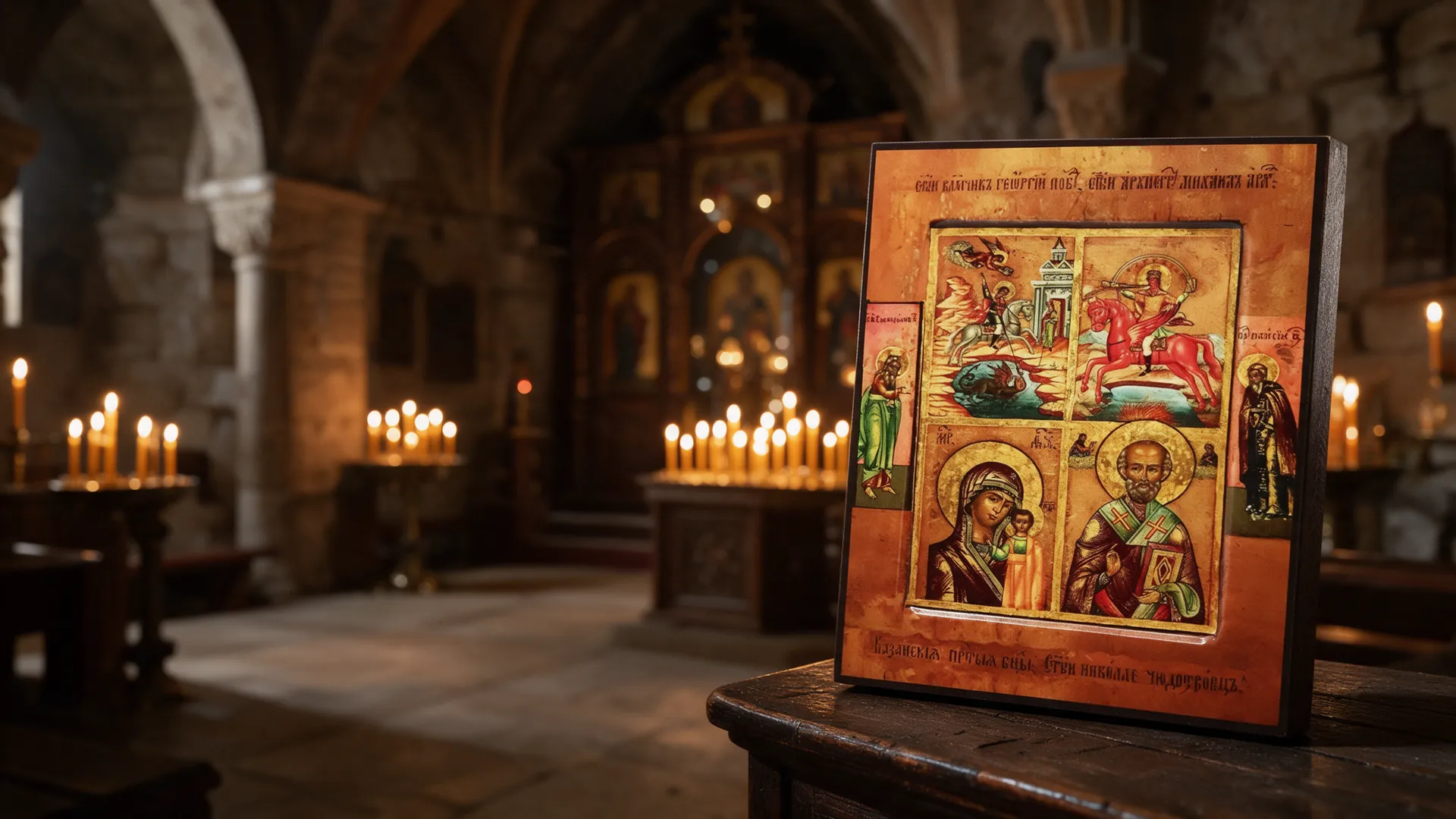 Icon from the Danilov monastery workshops
