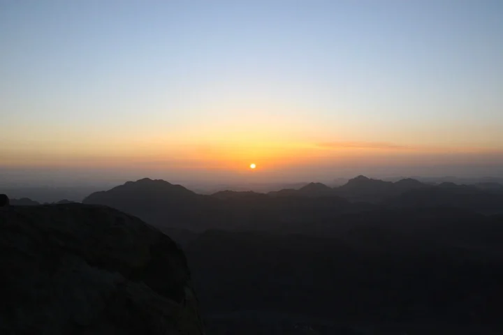 Dawn on Mount Moses, 2007