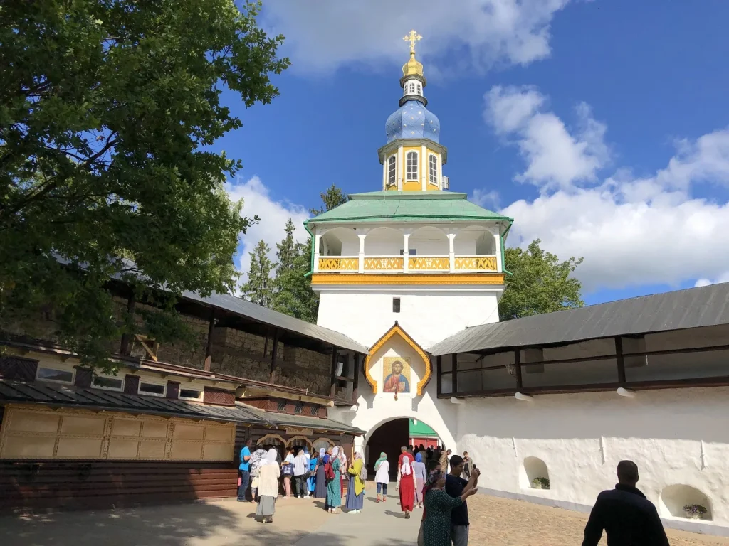 Holy Gates of the Pskov-Caves monastery