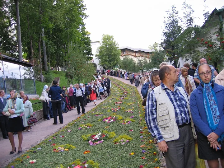 Shrines of the Pskov land, August 2010: pilgrims' photo 2