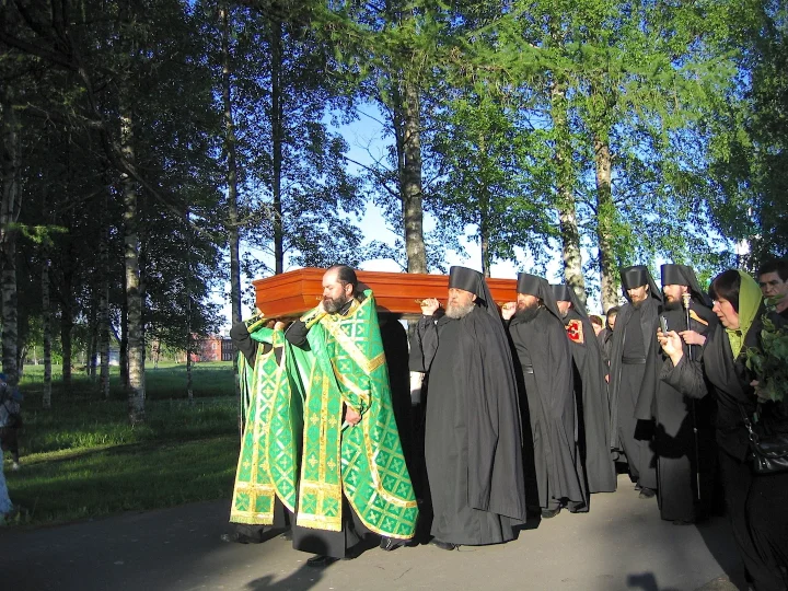Procession with the relics of St Alexander, 2009