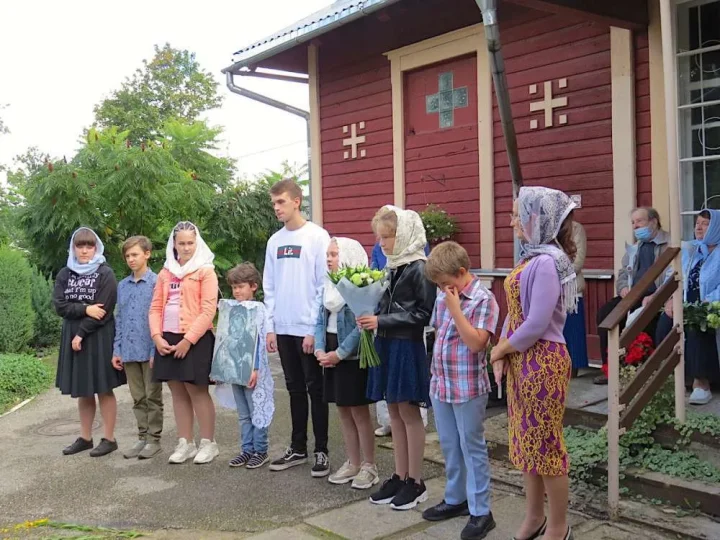 Parishioners of the church, 2020